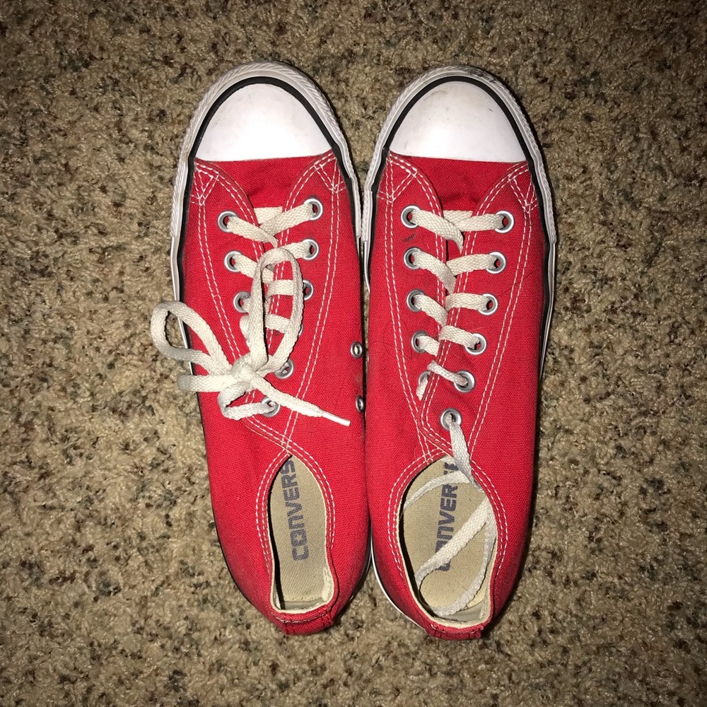 red converse